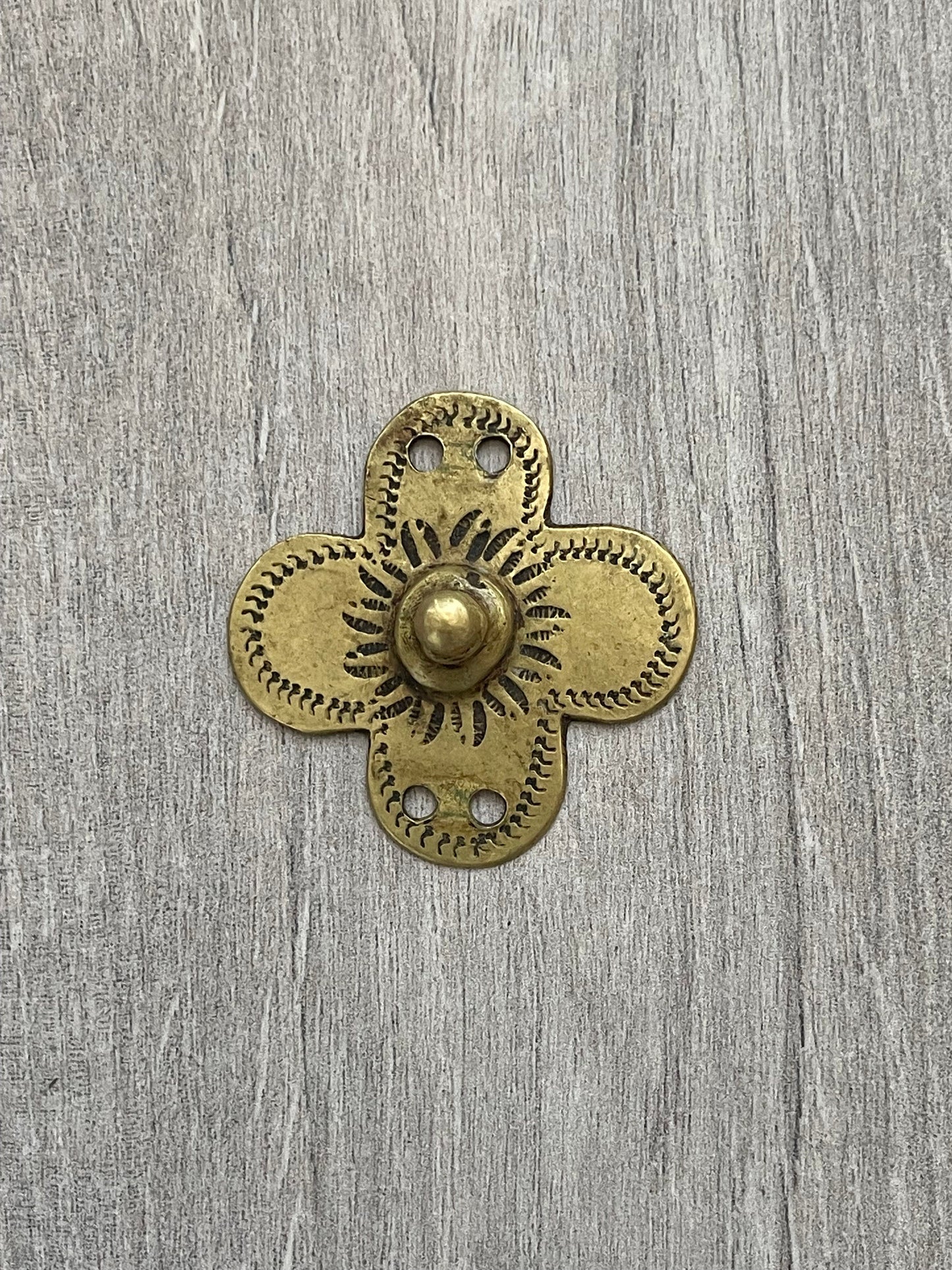 Antique Ethiopian Brass Shield Embellishment. Ethiopia Jewelry Pendant . Ethiopian tribal pendant, Africa jwelery, authntic jewelry