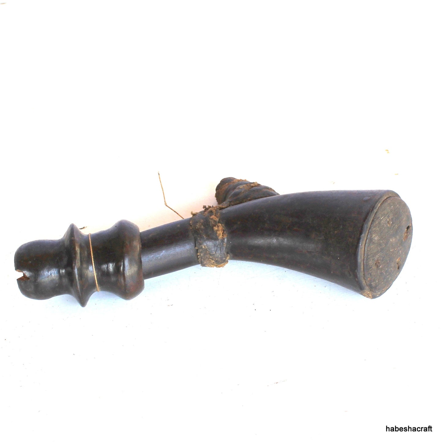 Vintage Ethiopia Suri tribe smoking pipe. African smoking pipe, Traditional smoking pipe, Tribal smoking pipe, African Tobacco pipe.