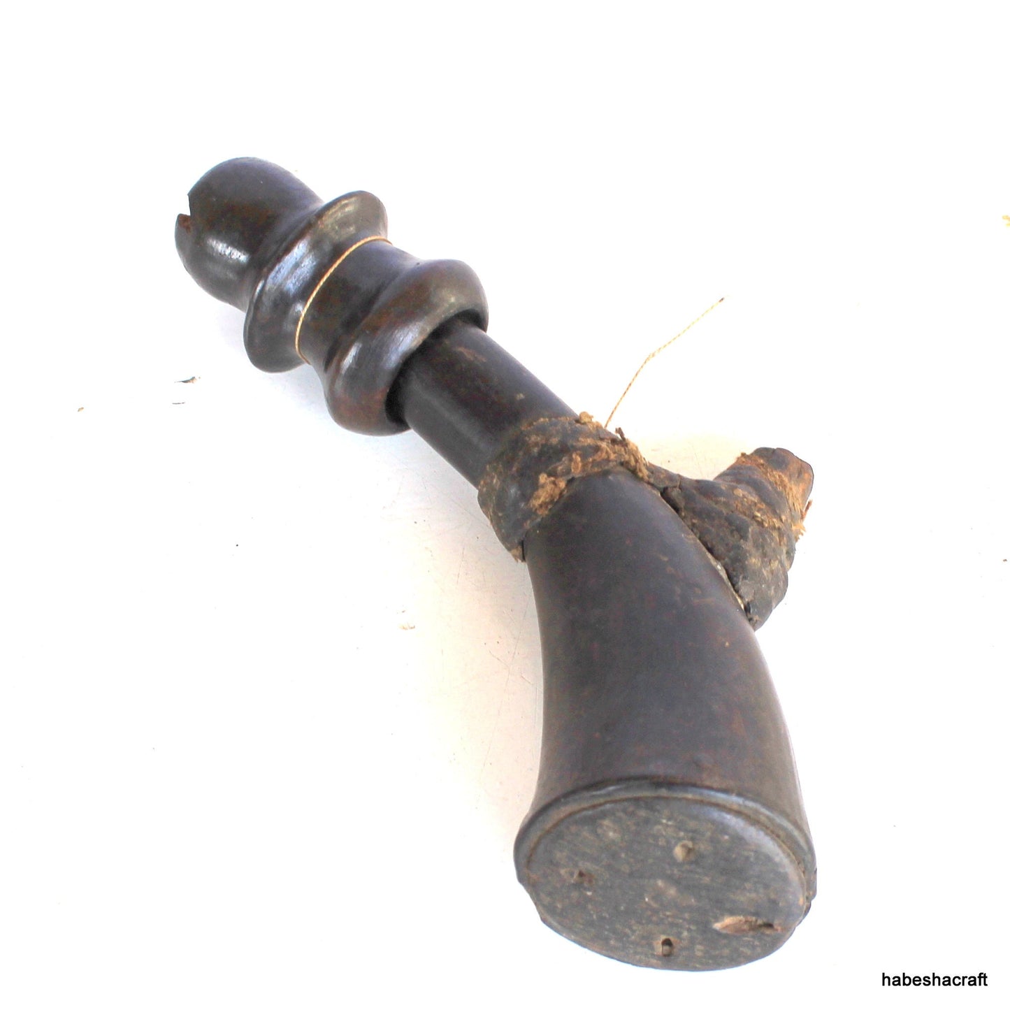 Vintage Ethiopia Suri tribe smoking pipe. African smoking pipe, Traditional smoking pipe, Tribal smoking pipe, African Tobacco pipe.