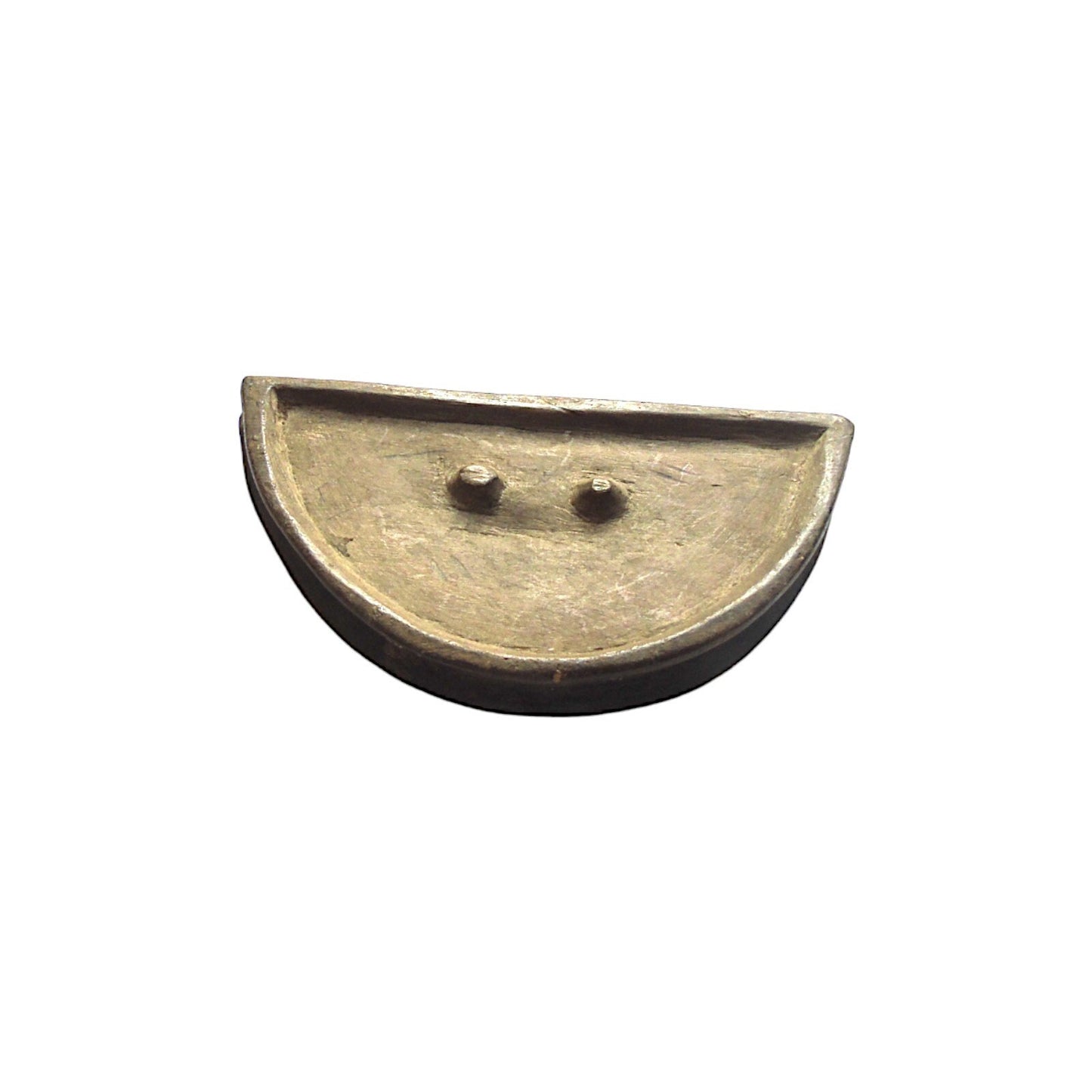 Old Tribal jewelry, Body jewellery. Old African Ethiopian Mursi Tribe Wooden lip plate, a lip plug or lip disc .