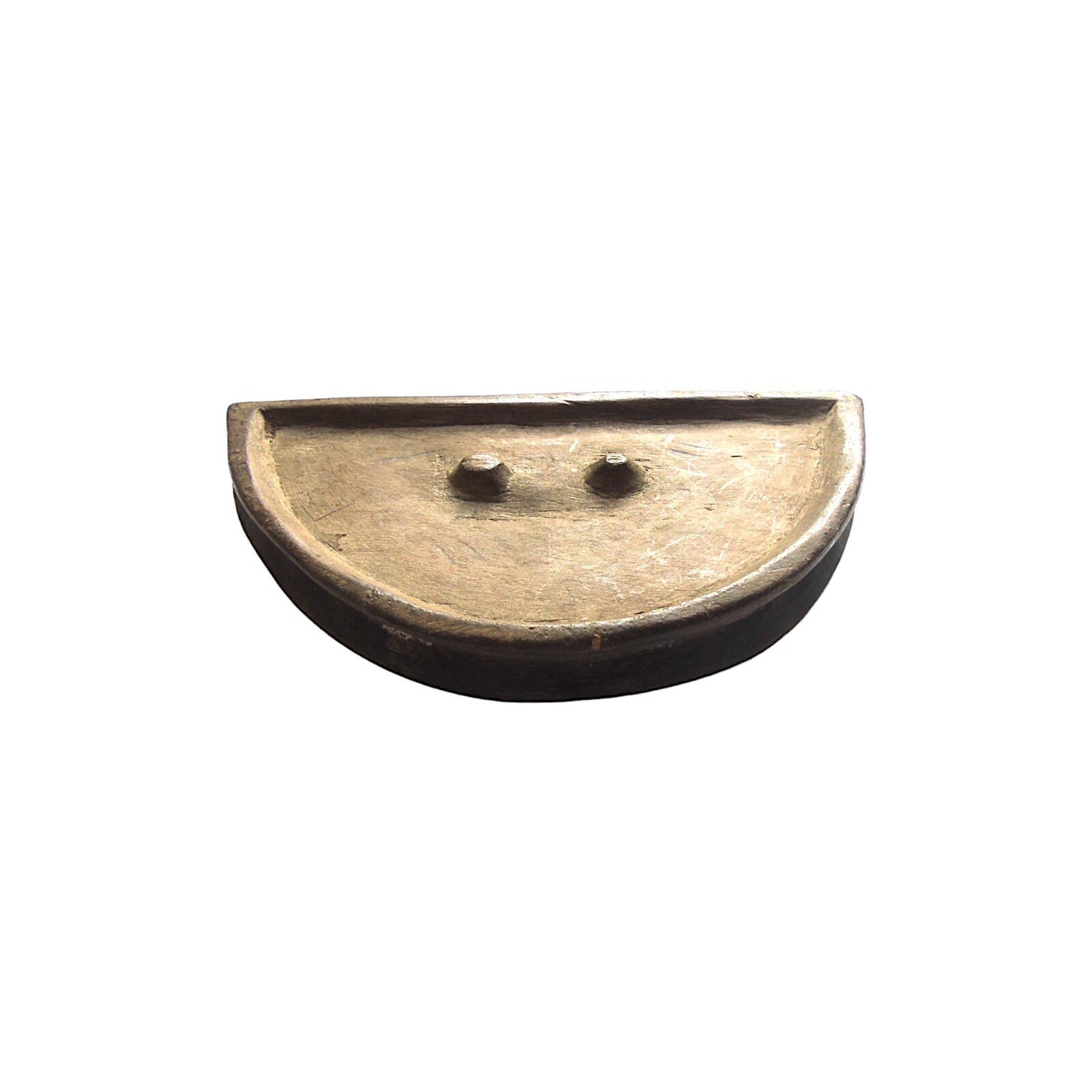 Old Tribal jewelry, Body jewellery. Old African Ethiopian Mursi Tribe Wooden lip plate, a lip plug or lip disc .