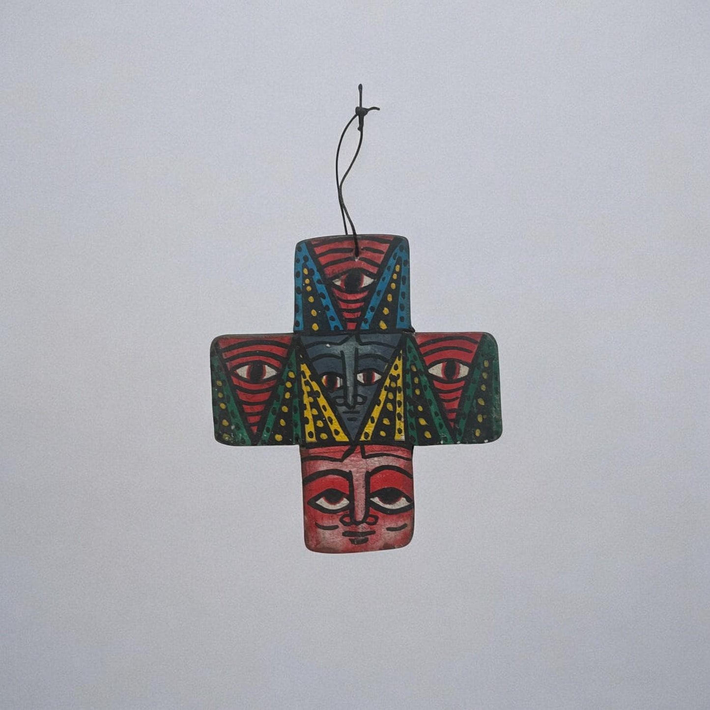Ethiopian Protection Icon, Handcrafted Spiritual Decor, Traditional African Good Luck Symbol, Warding Off Negative Energy, Unique Cultural