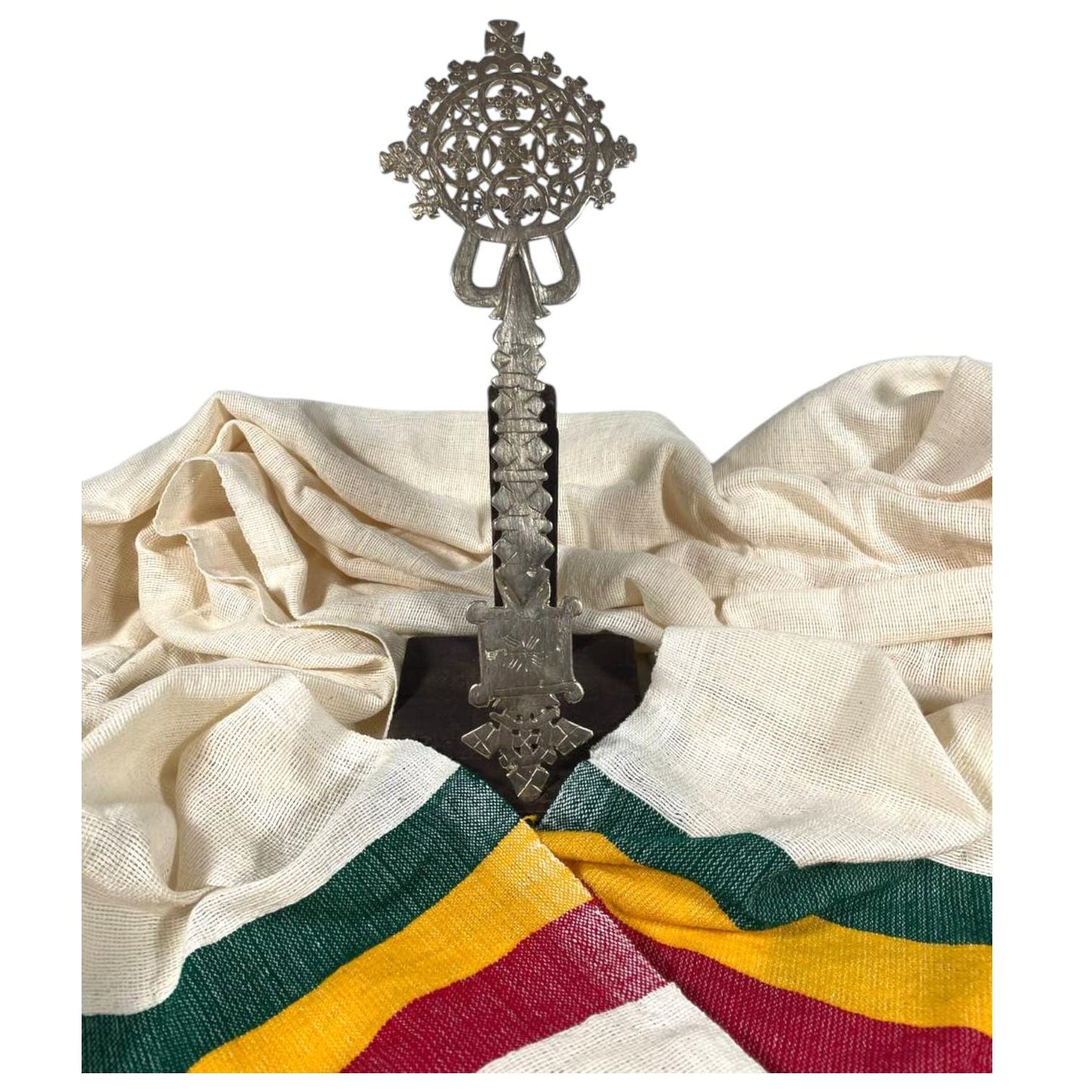 Ethiopian Priest Hand Cross. Collectible Cross, Christian Art, Decorative Art, Coptic Cross, Religious Art, Crosses of Ethiopia