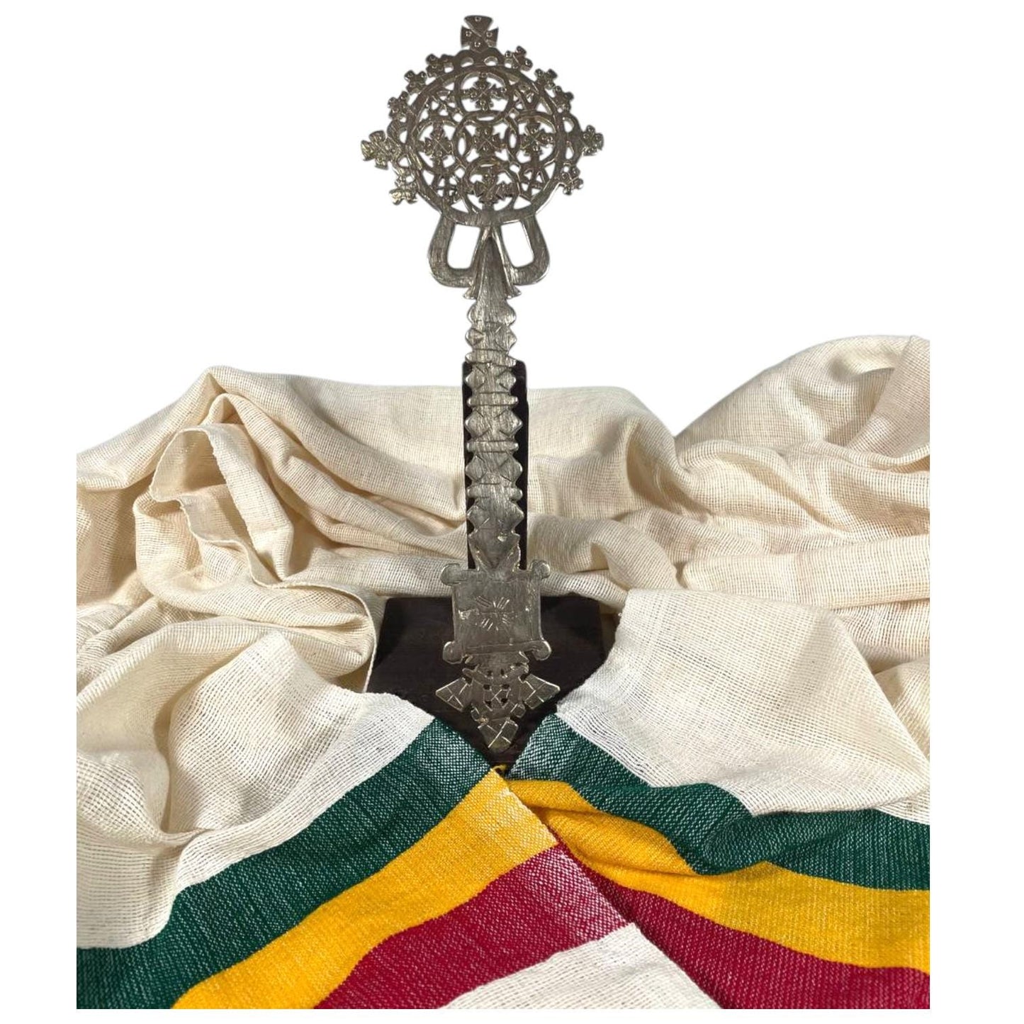 Ethiopian Priest Hand Cross. Collectible Cross, Christian Art, Decorative Art, Coptic Cross, Religious Art, Crosses of Ethiopia