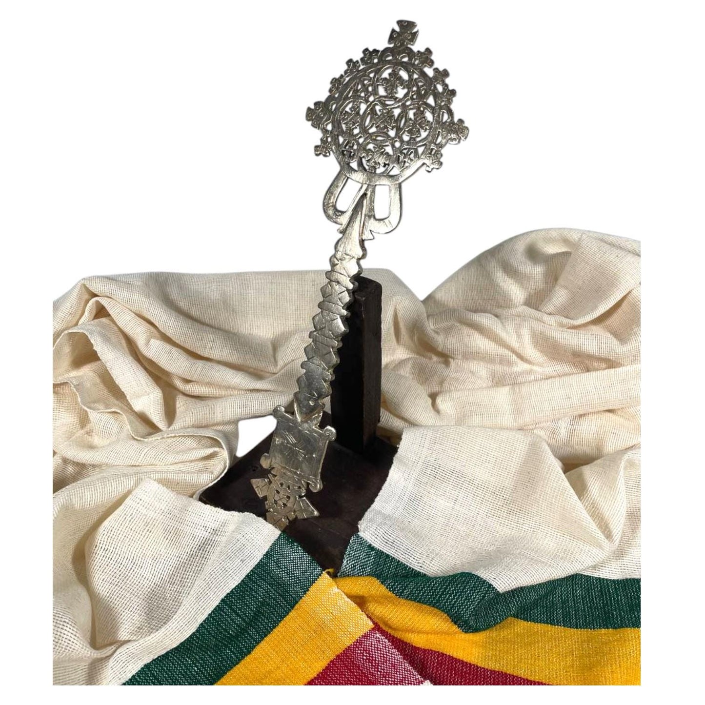 Ethiopian Priest Hand Cross. Collectible Cross, Christian Art, Decorative Art, Coptic Cross, Religious Art, Crosses of Ethiopia