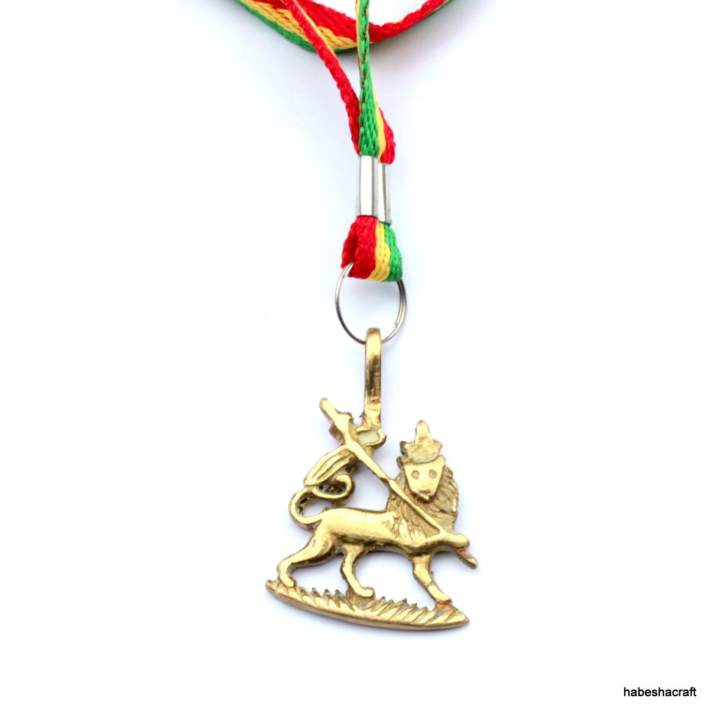 Haile Selassie. Large Ethiopia HAILE SELASSIE lion of Judah Necklace. Rasta jewelry, Ethiopian jewelry, African jewelry