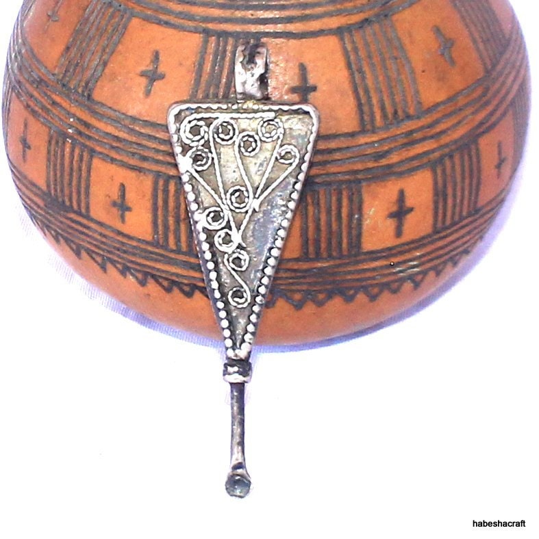 Antique Ethiopian Orthodox Christian Ear Pick Pendant Ethiopia, African jewellery, Ethiopian jewellery, Old Jewelry, Antique Jewelry