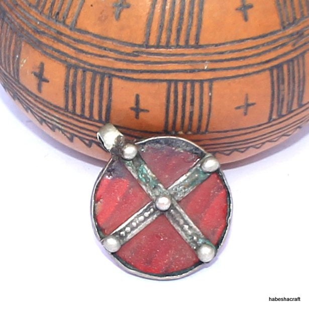 Old Ethiopian Christian Pendant. Antique Jewlery. Ethiopian jewellery, African Jewlery, Vintage Jewlery, Christian jewelry,Orthodox jewelry