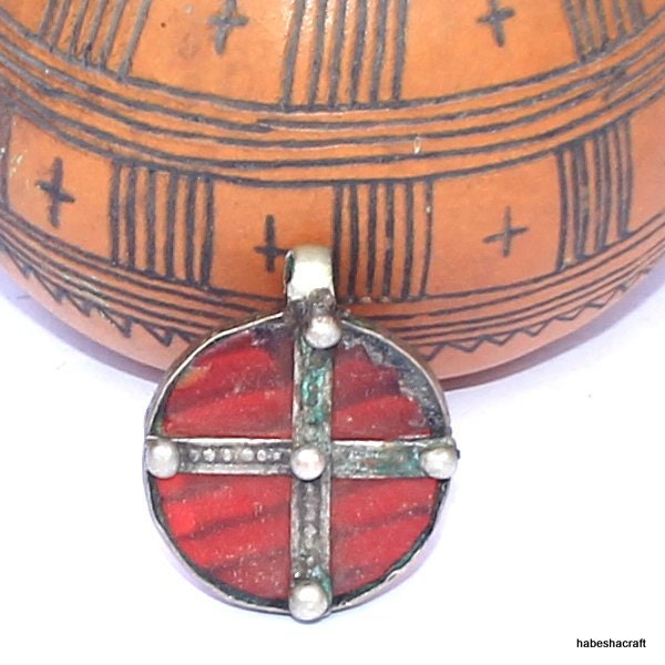 Old Ethiopian Christian Pendant. Antique Jewlery. Ethiopian jewellery, African Jewlery, Vintage Jewlery, Christian jewelry,Orthodox jewelry