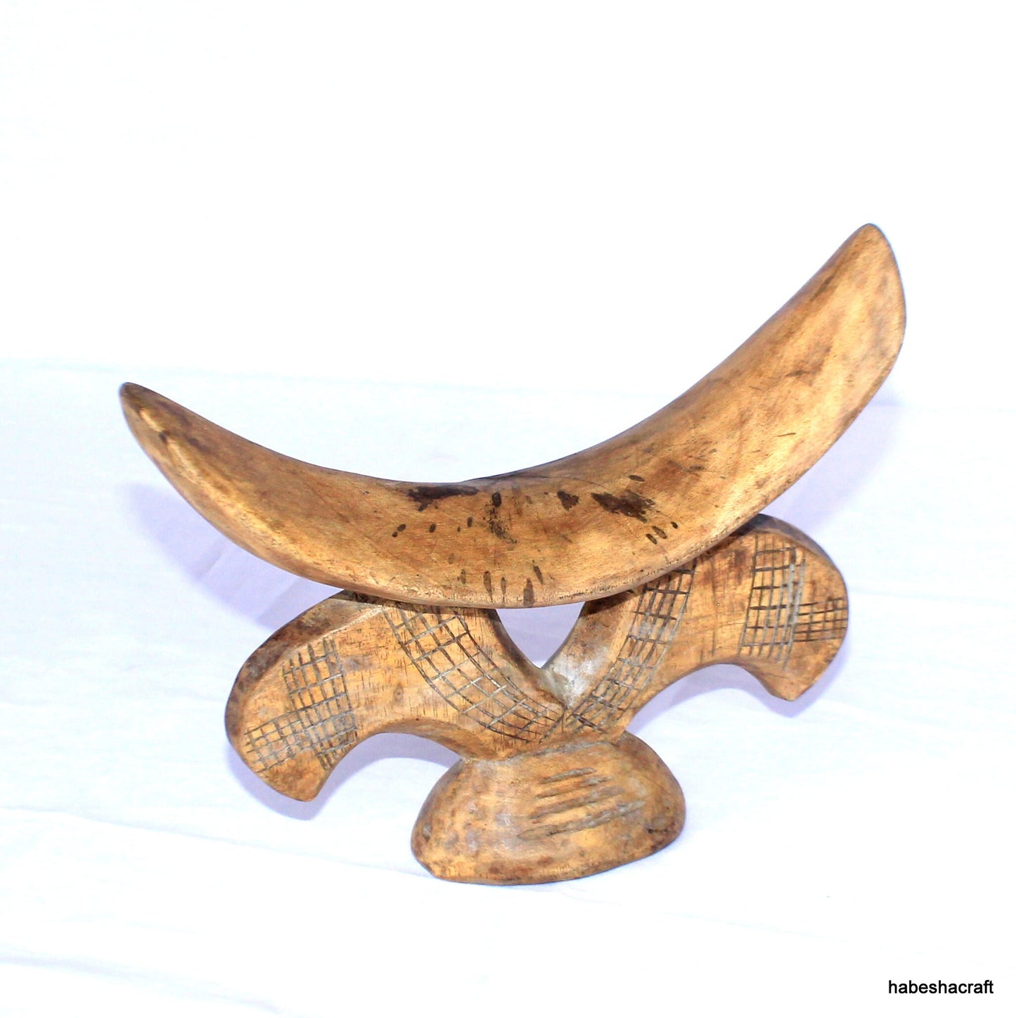 Ethiopian Headrest. African Wooden Headrest. Stools and headrests, African Neck rests, Tribal Carving, Ethnographic,African Pillow Headrest