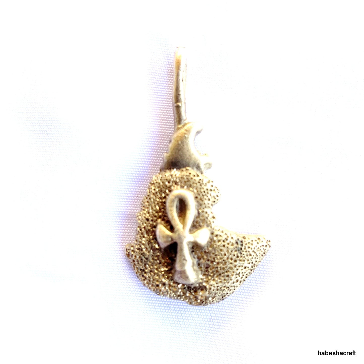 Ethiopian Handmade Ankh pendant, Ankh pendant, Ethiopian pendant, metal pendant, African pendant