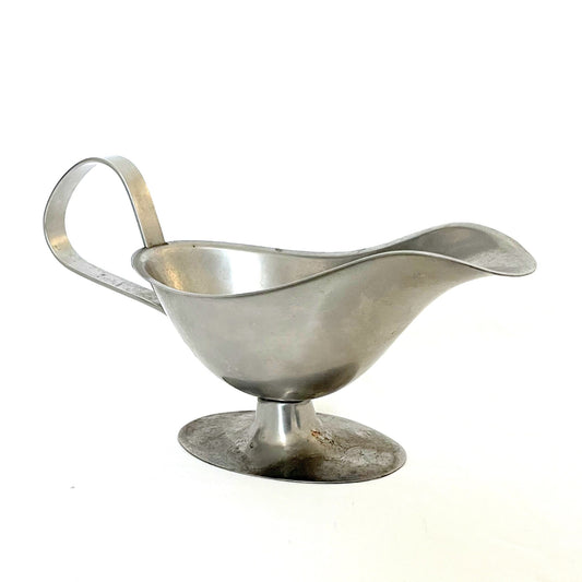 Vintage Haile Selassie Military Academy Commemorative Gravy Boat.