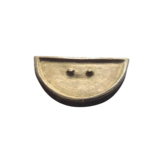 Old Tribal jewelry, Body jewellery. Old African Ethiopian Mursi Tribe Wooden lip plate, a lip plug or lip disc .