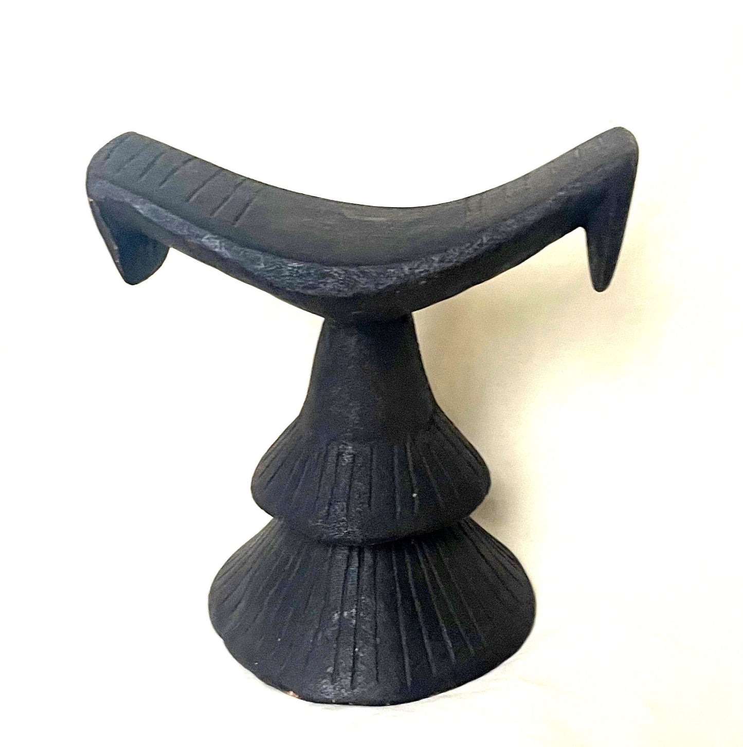 Ethiopian Wood Headrest. African tribal wood headrests, African Neck rests, African Collectibles, African headrest, Tribal Headrest