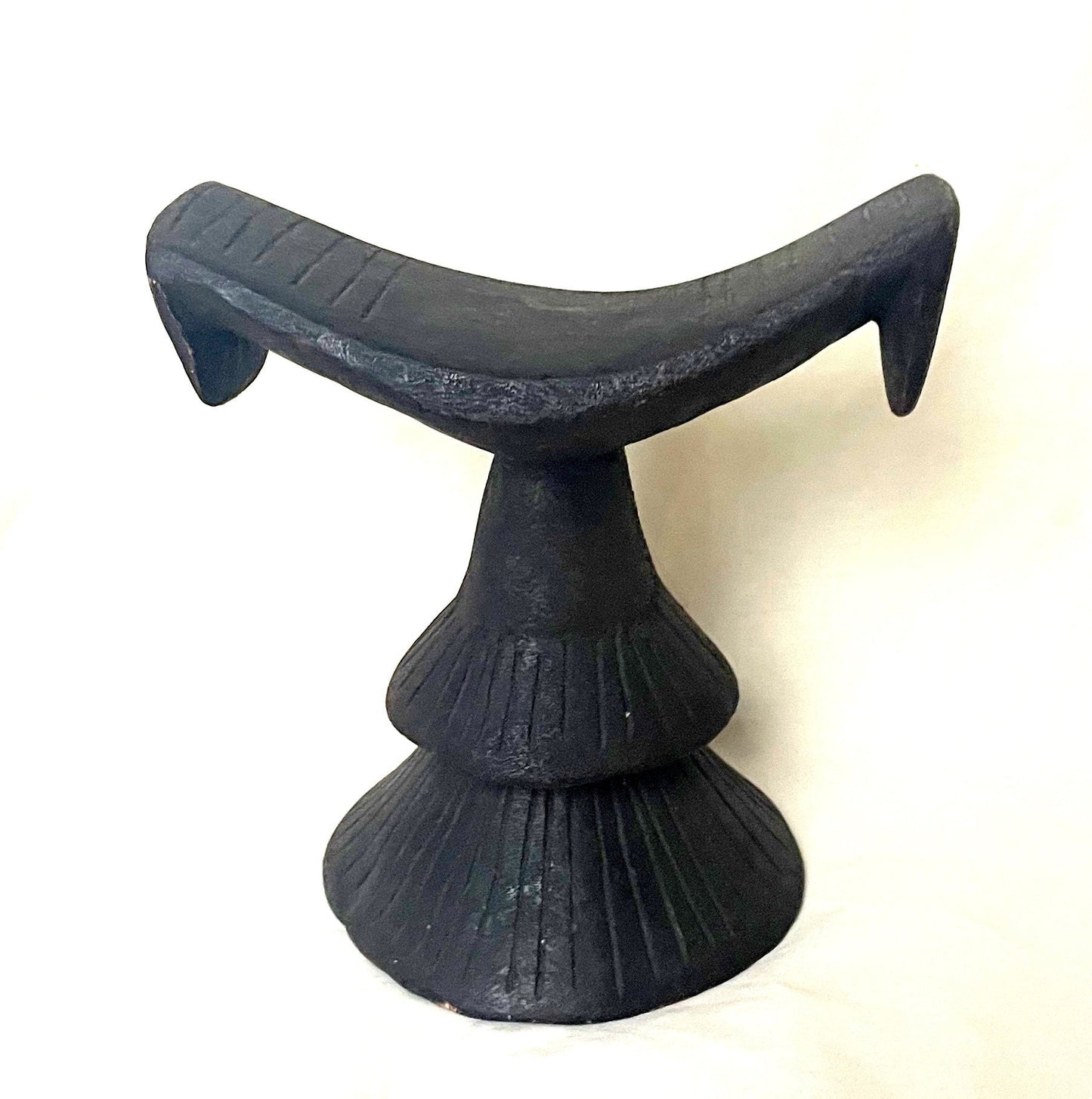 Ethiopian Wood Headrest. African tribal wood headrests, African Neck rests, African Collectibles, African headrest, Tribal Headrest