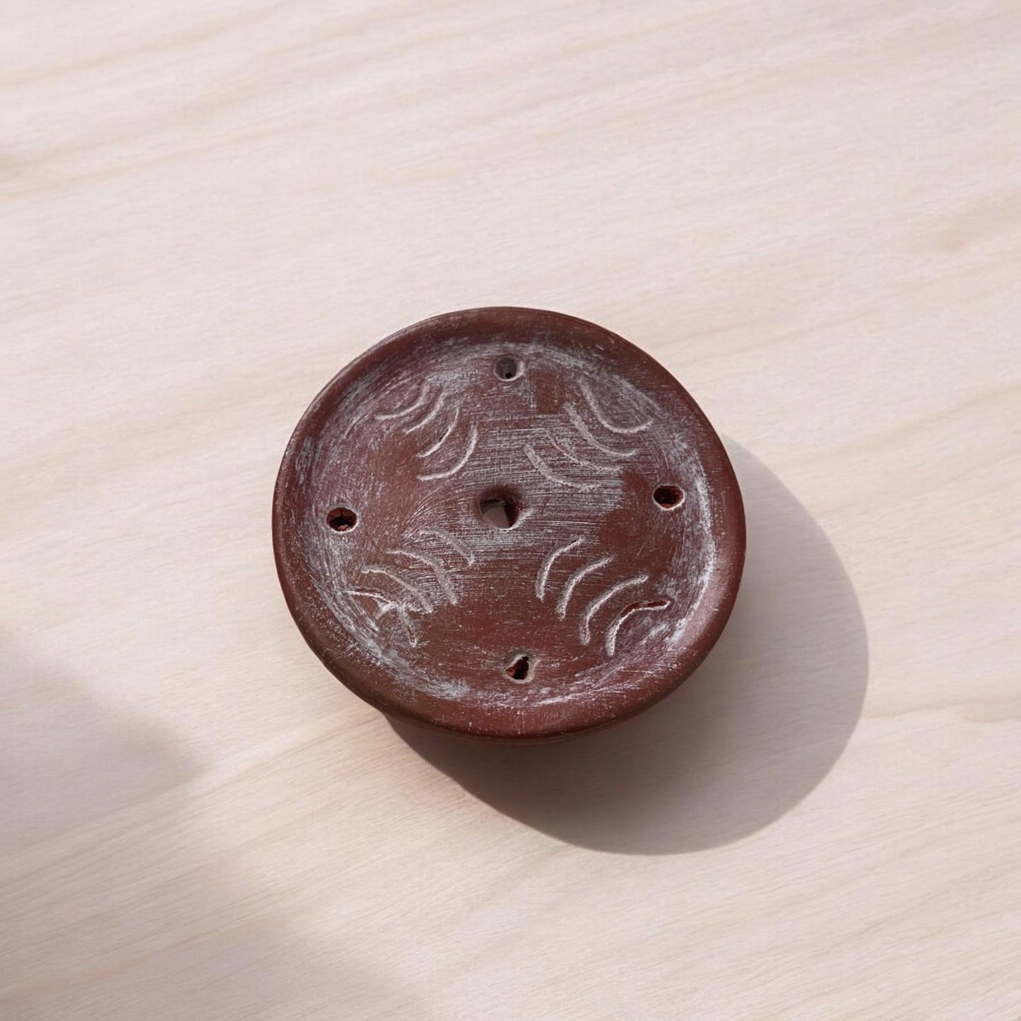 Old African Ethiopian Mursi Tribe Clay lip plate, a lip plug or lip disc. Tribal jewellery, Body Jewlery