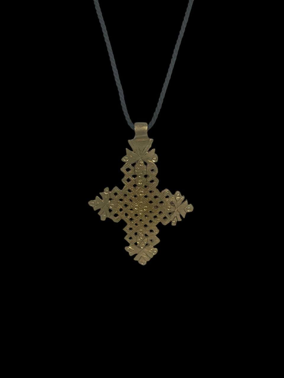 Handmade Ethiopian Orthodox Church Cross Pendant. Ethiopian Cross pendant Pictorial Cross, Ethnic Jewlery, Christian Necklace. Christian art