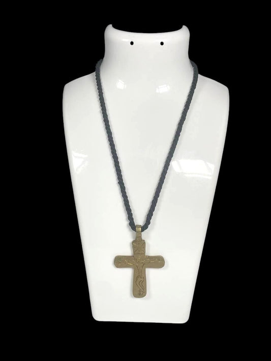 Ethiopian Christian Necklace.Handmade Ethiopian Orthodox Church Cross Pendant. Ethiopian Cross pendant Pictorial Cross, Christian art