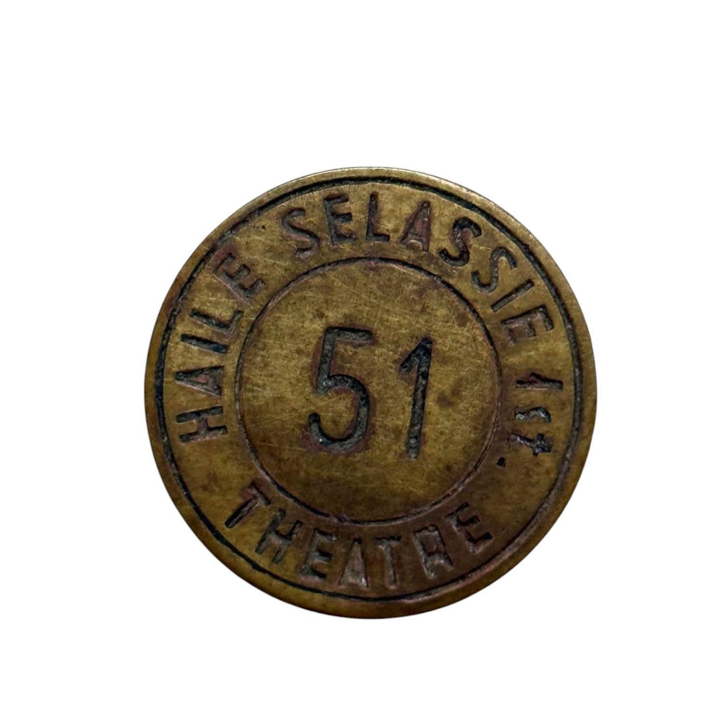 Ethiopian Haile Selassie 1st Theatre Coupon made in the 1960s. Old Theatre Coupon, Lion of Judah, Vintage coupons, Ethiopian Theatre