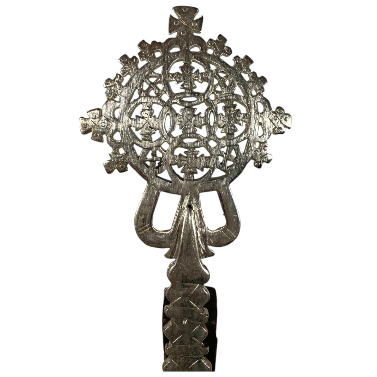 Ethiopian Priest Hand Cross. Collectible Cross, Christian Art, Decorative Art, Coptic Cross, Religious Art, Crosses of Ethiopia